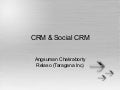 CRM and Social CRM