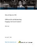 Crm microsoft dynamics crm   crm and social networks