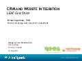 CRM and Website Integration