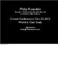 Philip Rosedale at Crowd Conference 2012: Worklist Case Study