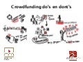 Crowdfunding campagne do's en dont's