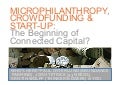 Microphilanthropy, Crowdfunding & Start-Up (REVV 2011)