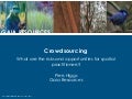WASSIC Crowdsourcing