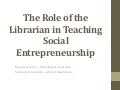 Defining Community Engagement for the Social Entrepreneur