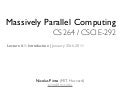 [Harvard CS264] 01 - Introduction