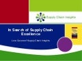 Presentation at the Chief Supply Chain Officer Conference on June 19th