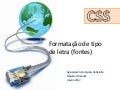 CSS tipo de letra (fontes)
