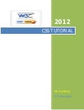 Css tutorial 2012