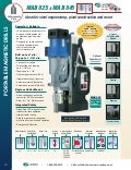 CS Unitec MAB 825 & MAB 845 Portable Magnetic Drills