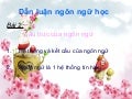 Cấu Trúc Của Ngôn Ngữ