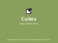 Cubes - Lightweight Python OLAP (EuroPython 2012 talk)