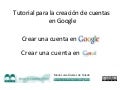 Hacerse una cuenta en Google y en Gmail