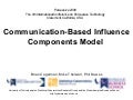 Communication-Based Influence Components Model