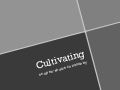 Cultivating an Open-Source Community
