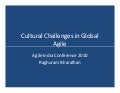 Cultural Challenges In Global Agile