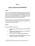 Culture, Environment And Development