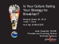 Is Your Culture Eating Your Strategy for Breakfast?