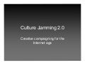 Culture Jamming 2.0