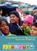 Cumplimiento de los Objetivos de Desarollo del Milenio