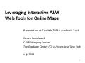GeoWeb2009 presentation: Long Island Index &amp; OASIS
