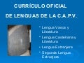 Curriculo Lenguas Secundaria