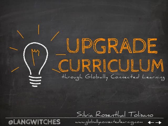 Upgrade Curriculum Through Globally...
