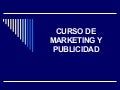 Curso de Marqueting  y Publicidad Engañosa