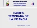 Curso Herramientas Web,Caries Temprana De La Infancia