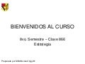 Curso Estrategias de Marketing Up, VIII semestre