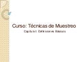 Curso muestreo