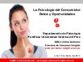La Psicología del Consumidor: retos y oportunidades