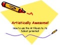 Artistically Awesome
