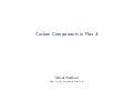 Custom Components In Flex 4