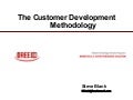 Customer Development Methodology