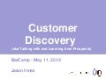 Customer Discovery