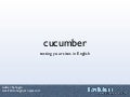 Testing Your Sites In English with Cucumber