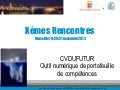 10R - GIP FIPAN : Le CV du Futur, le e-portfolio de la Région PACA 