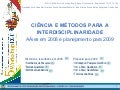 Ciência e métodos para a interdisciplinaridade (5o Workshop EGC/UFSC)