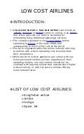 Aviation assignment made by Heena Rana 