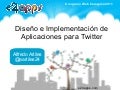 Desarrollo de Aplicaciones para Twitter - CWZGZ