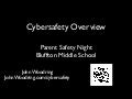 Cybersafety overview