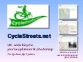 CycleStreets main presentation to OSM State of the Map 2009