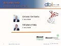 SQL Server 2012 : réussir la migration - Stéphane Haby - Antonio De Santo - dbi services