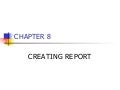 D I T211    Chapter 8 ( Lab 5)