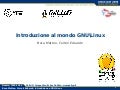 Introduzione al mondo GNU\Linux