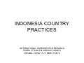 D2,8.indonesia country practices