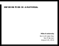 Device Design Day: Information is a Material