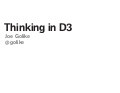 Introduction to D3