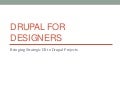 Strategic UX for Drupal projects