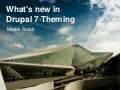 D7 theming what&rsquo;s new - London